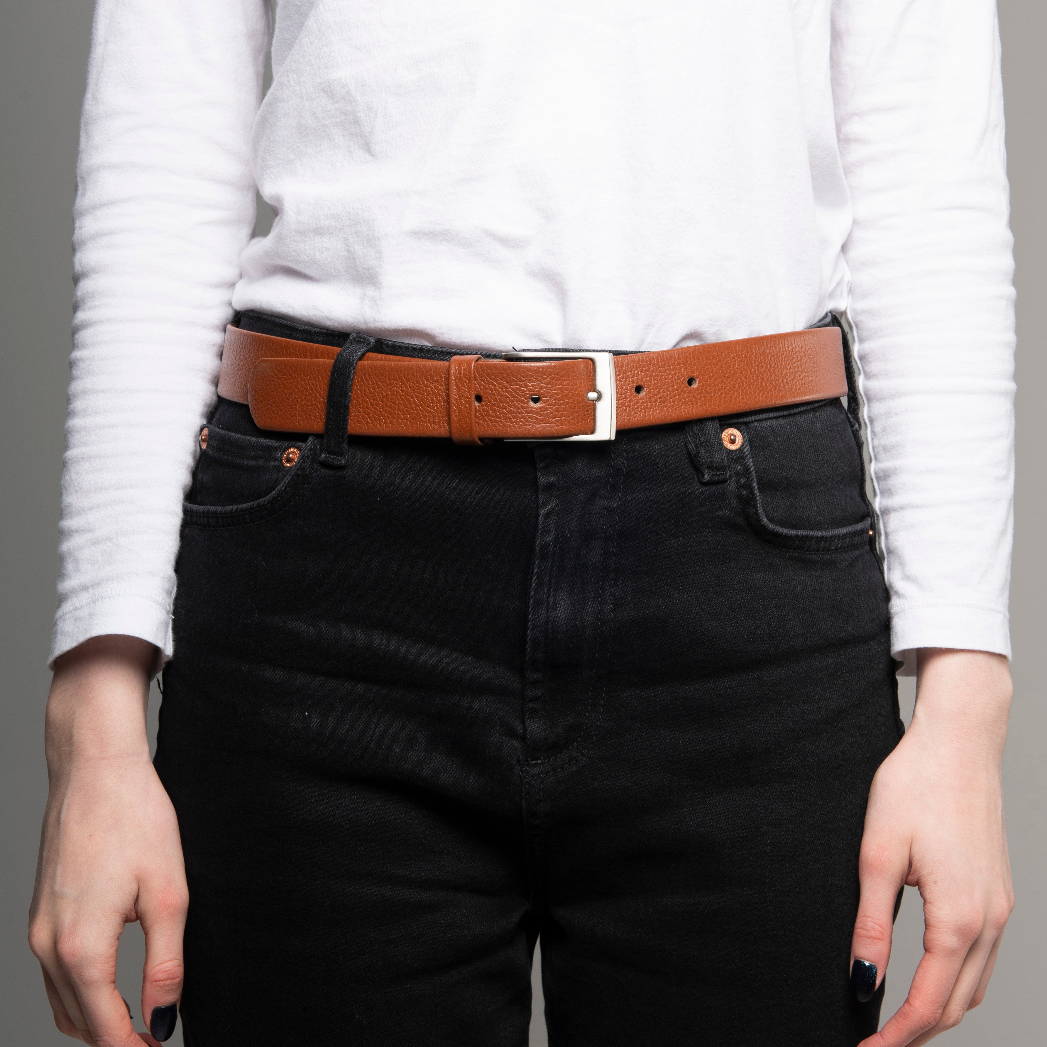 Brown Leather Belt