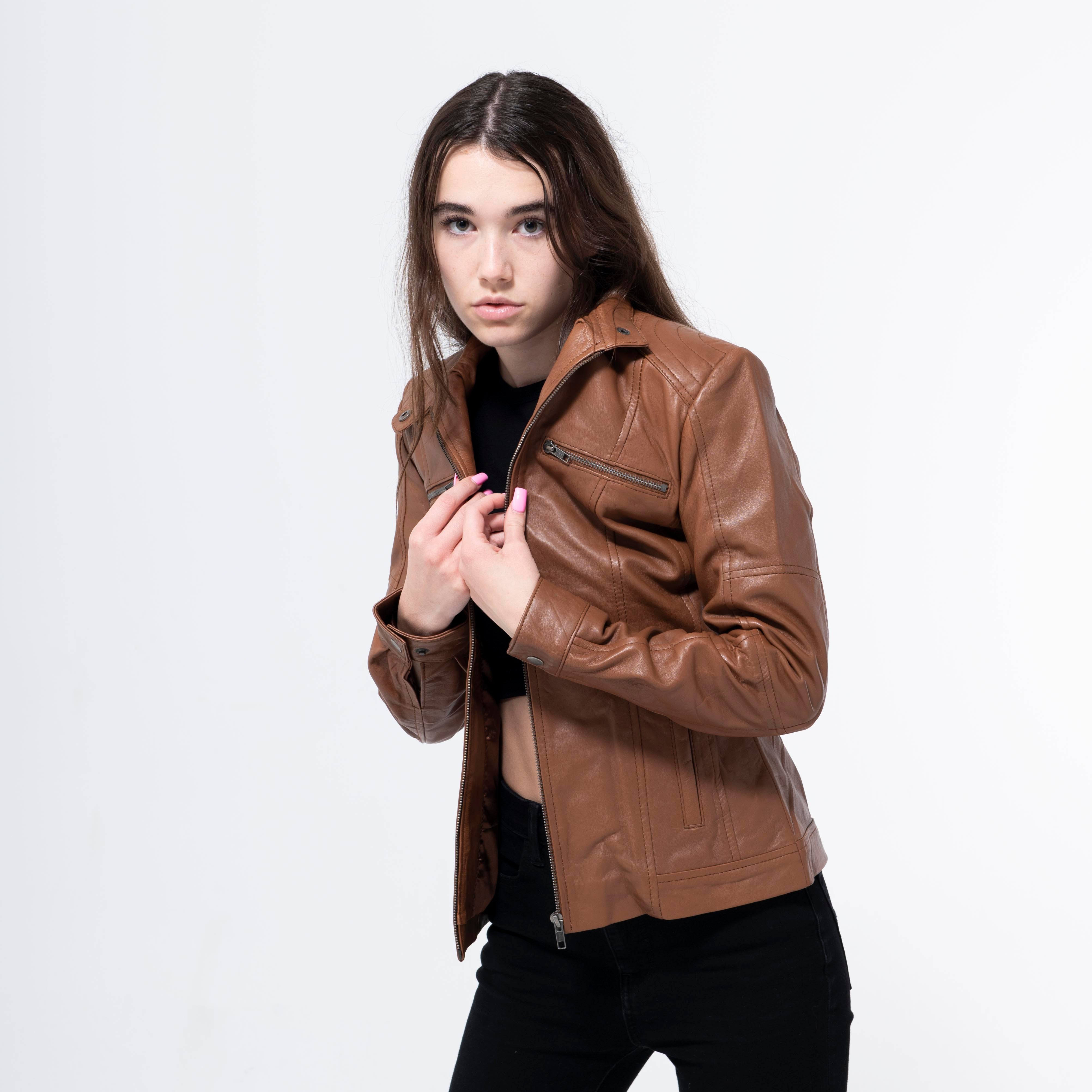 Tan Leather Jacket