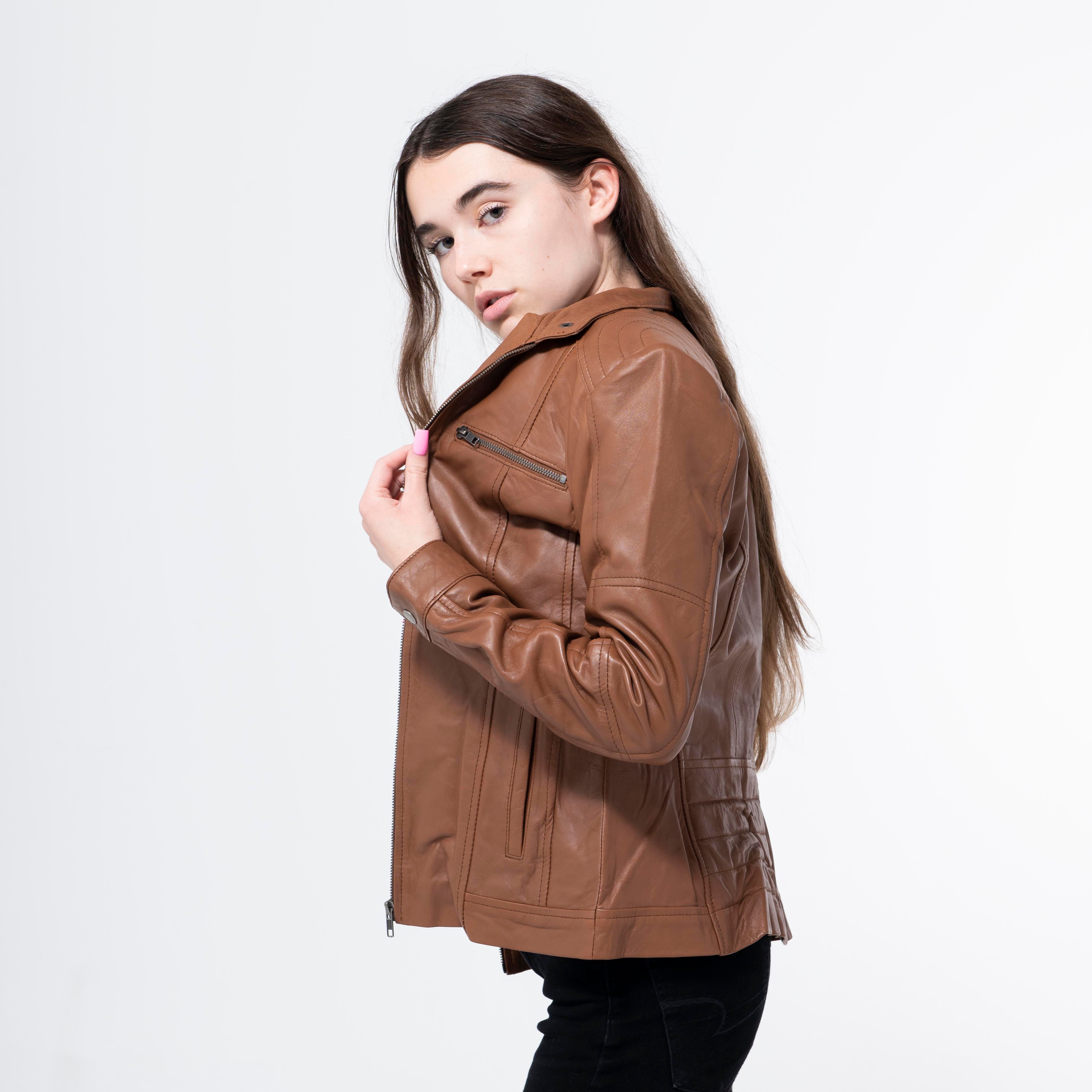 Tan Leather Jacket