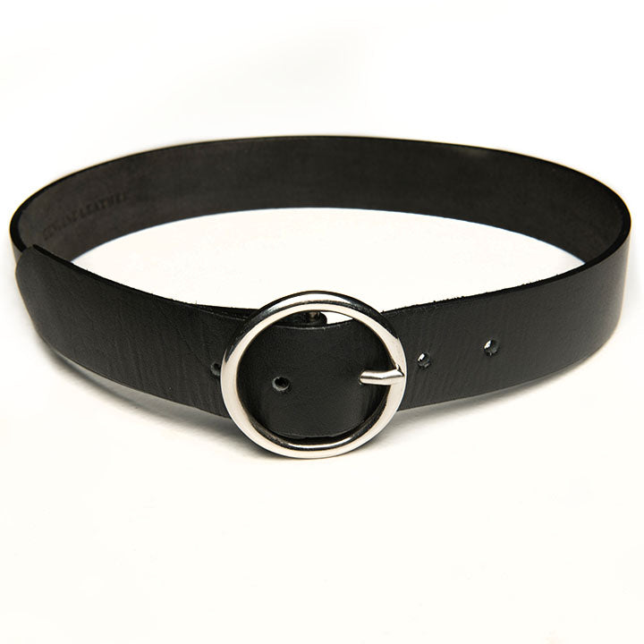 Black Leather Belt