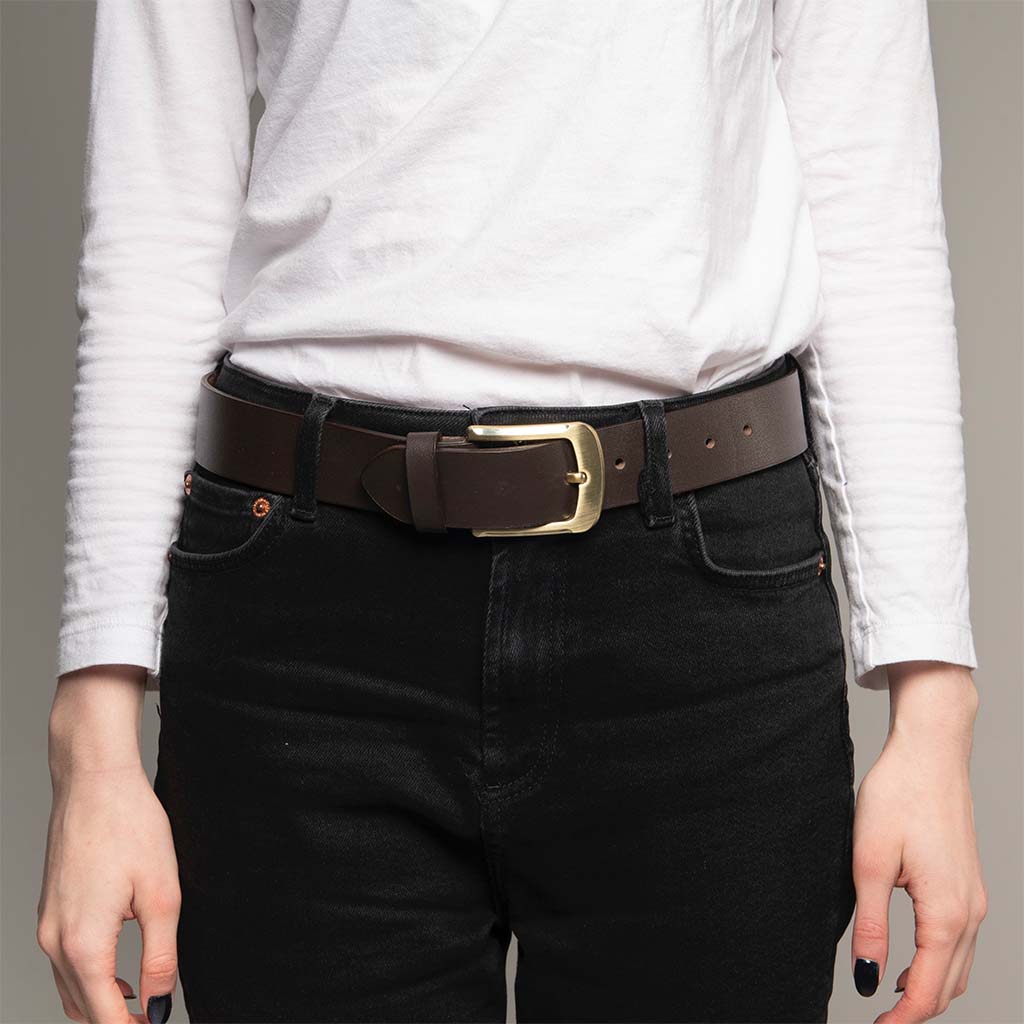 Leather Classical Brown Belt 